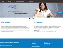 Tablet Screenshot of amrent.com
